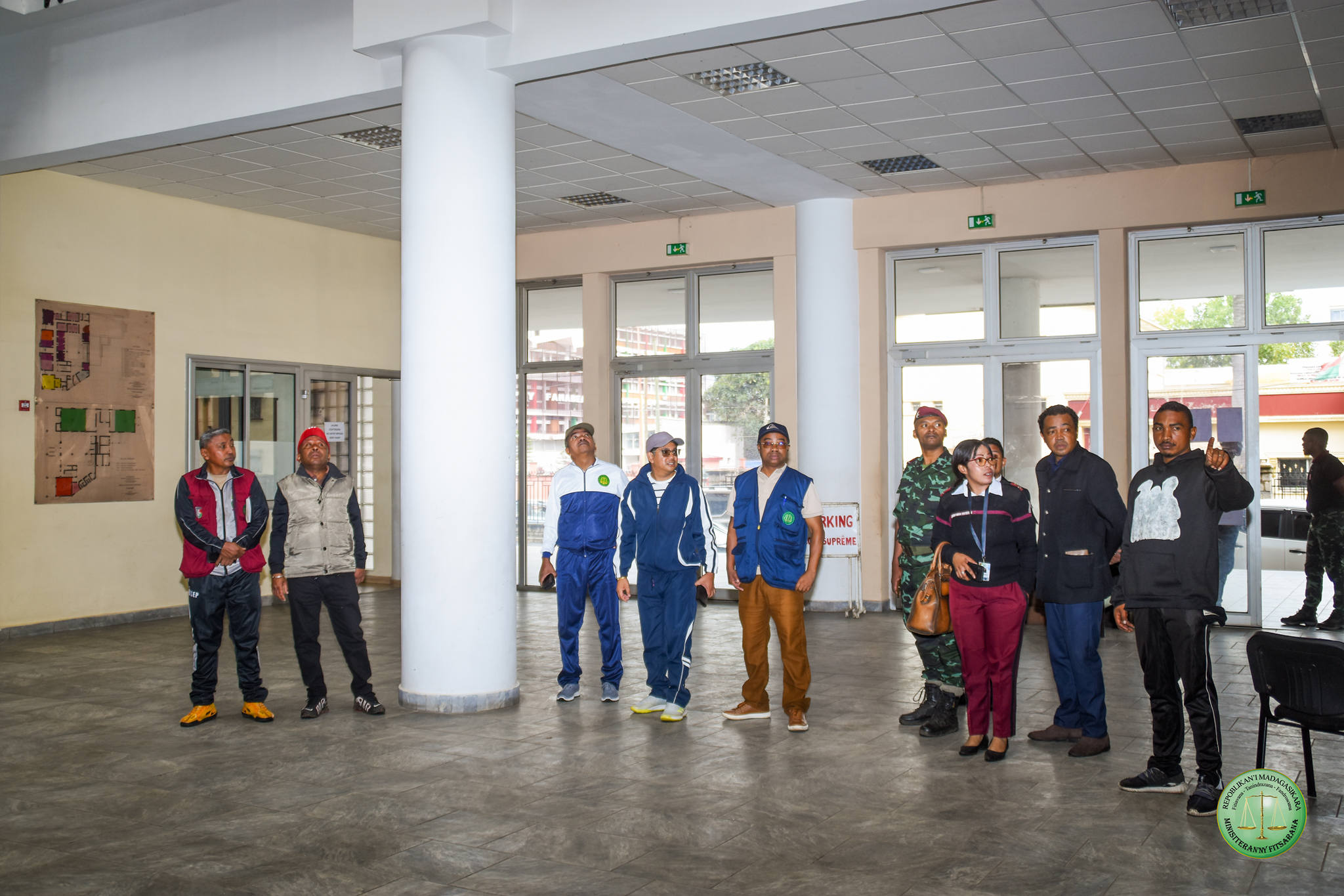 Fidinana ifotony, nijery ny zava-misy taorian’ny fandalovan’ny rivodoza “GEZANI” teto amin'ny Faritra Analamanga ny Minisiteran’ny Fitsarana.